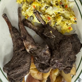 Lamb Chops Breakfast